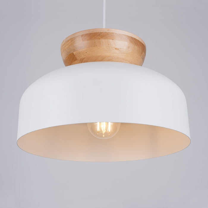 Pendant lamp MARION white Sollux Lighting SL.1350