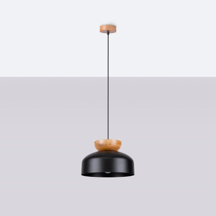 Pendant lamp MARION black Sollux Lighting SL.1351