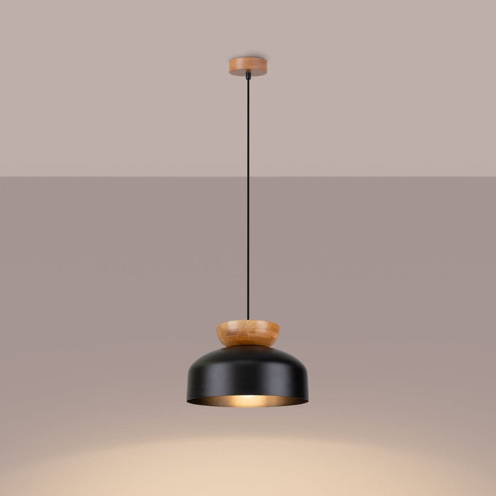 Pendant lamp MARION black Sollux Lighting SL.1351