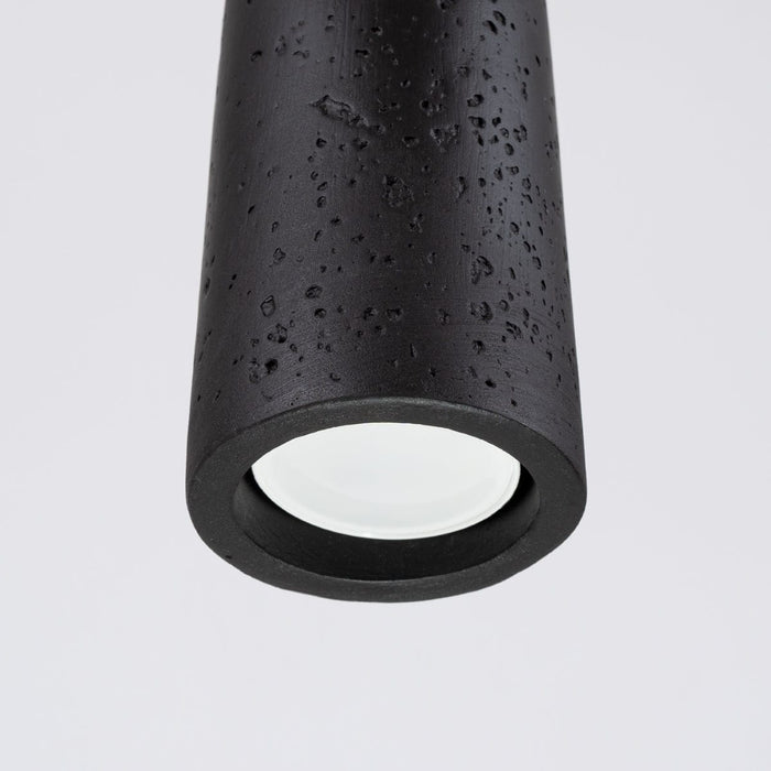 Pendant lamp ELECTRA black concrete Sollux Lighting SL.1355