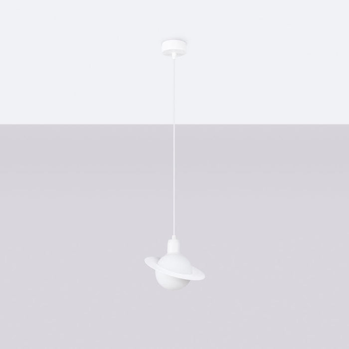 Pendant lamp HYPERION 1 white Sollux Lighting SL.1356