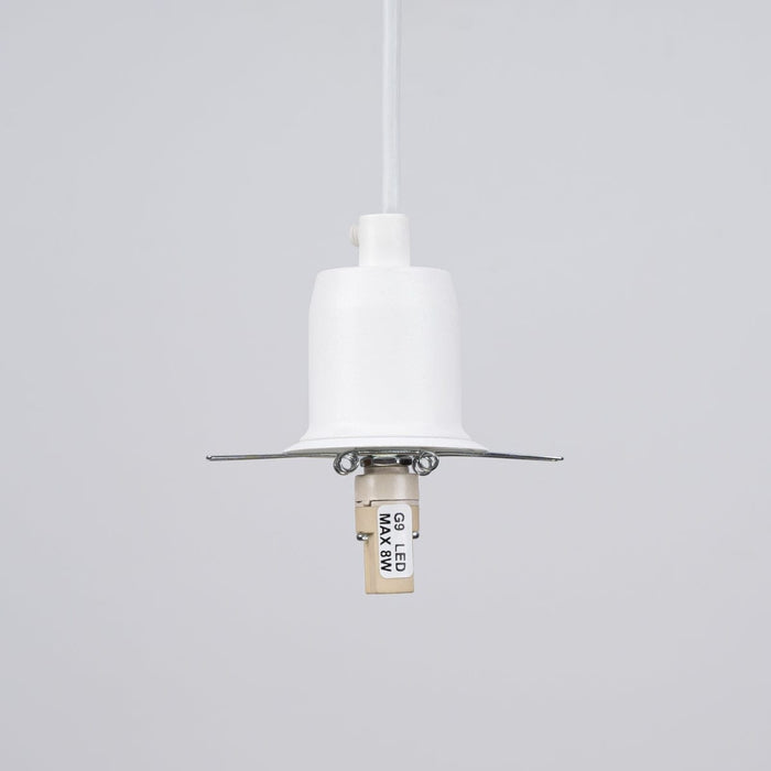 Pendant lamp HYPERION 1 white Sollux Lighting SL.1356