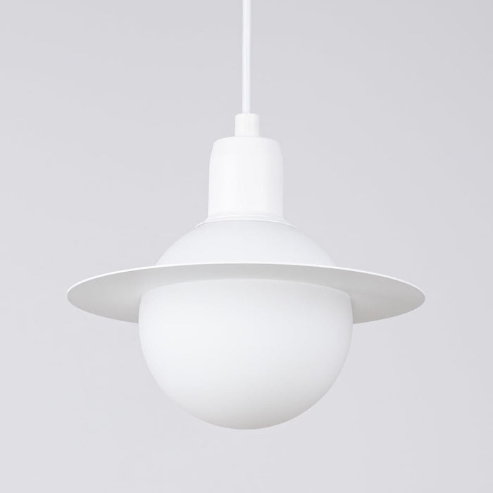 Pendant lamp HYPERION 1 white Sollux Lighting SL.1356