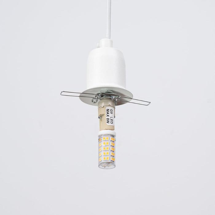 Pendant lamp HYPERION 1 white Sollux Lighting SL.1357