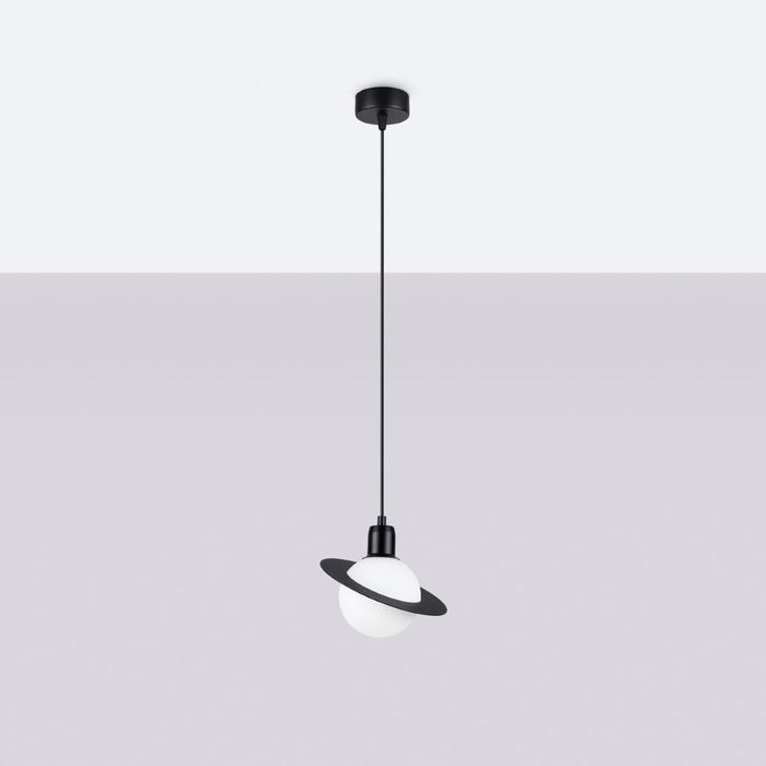 Pendant lamp HYPERION 1 black Sollux Lighting SL.1358