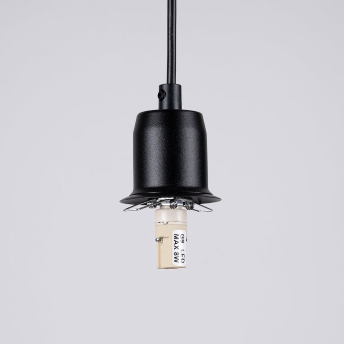 Pendant lamp HYPERION 1 black Sollux Lighting SL.1358