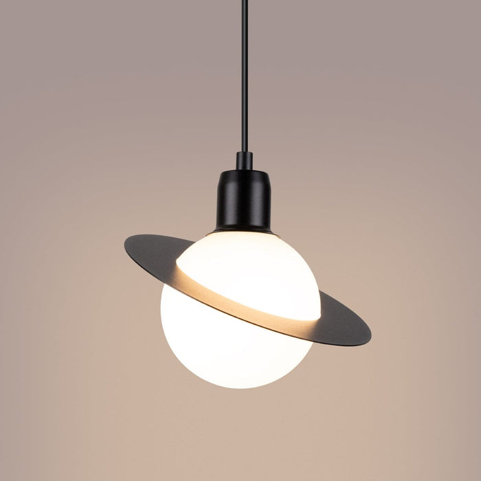 Pendant lamp HYPERION 1 black Sollux Lighting SL.1358