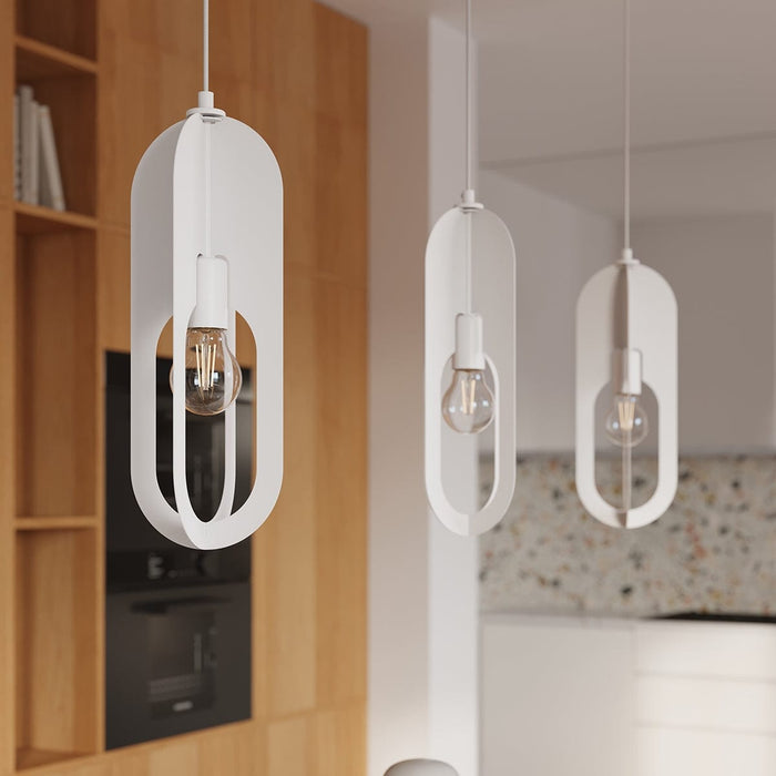 Pendant lamp NICUS 1 white Sollux Lighting SL.1361