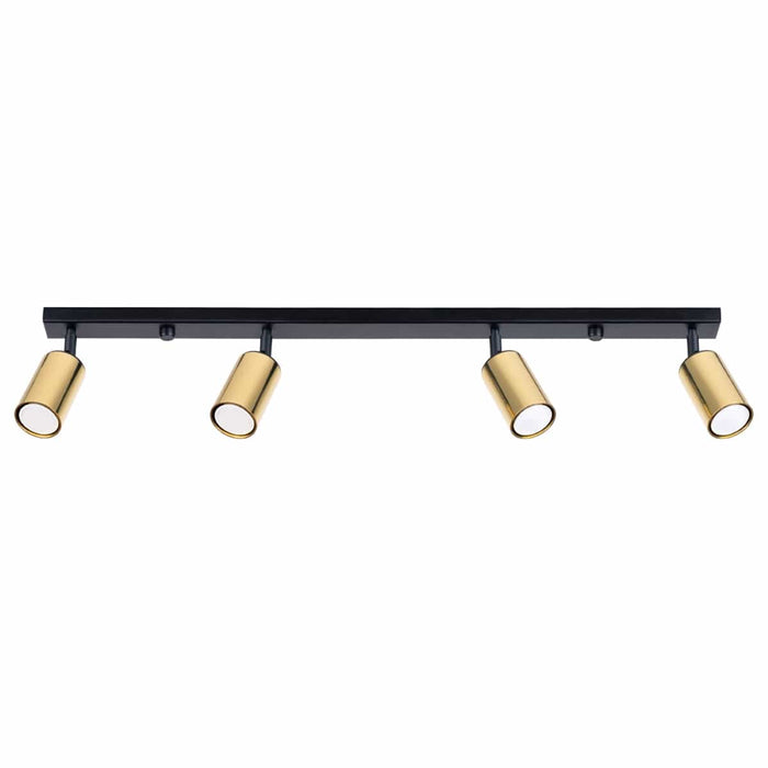 Ceiling lamp WINX 4L black/gold Sollux Lighting SL.1387