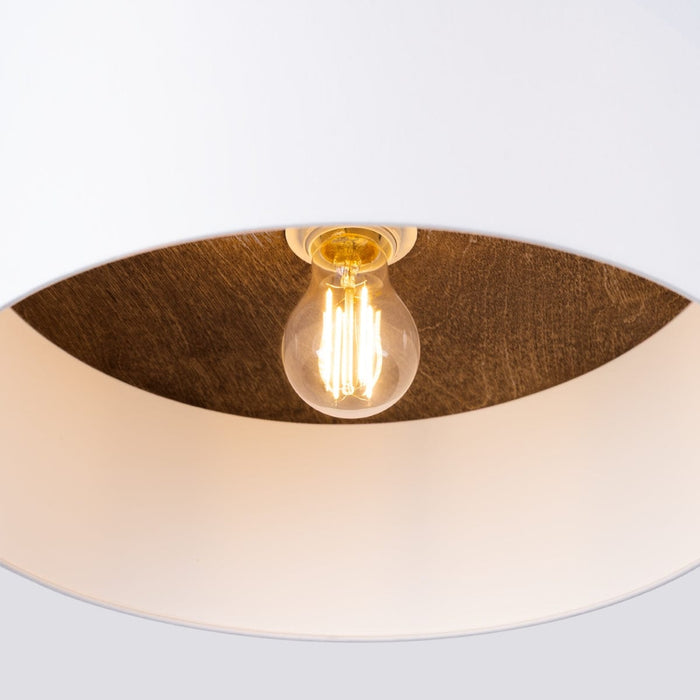 Ceiling lamp TELESTO white/dark brown Sollux Lighting SL.1392