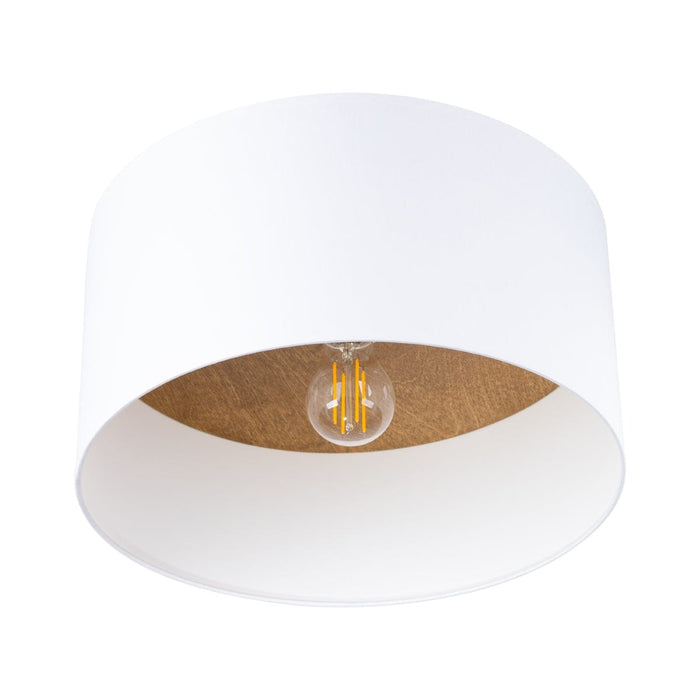 Ceiling lamp TELESTO white/light brown Sollux Lighting SL.1393