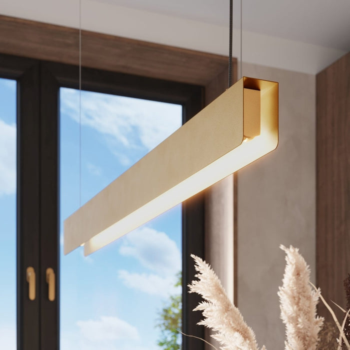 Pendant lamp SPARK gold Sollux Lighting SL.1396