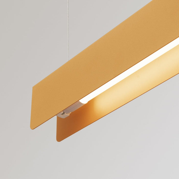 Pendant lamp SPARK gold Sollux Lighting SL.1396