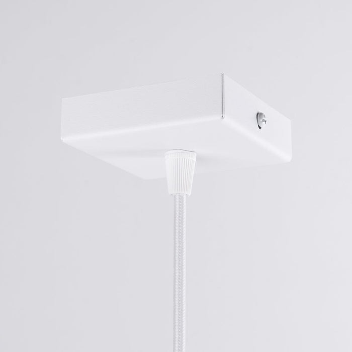 Pendant lamp PRYSM 1 white Sollux Lighting SL.1397