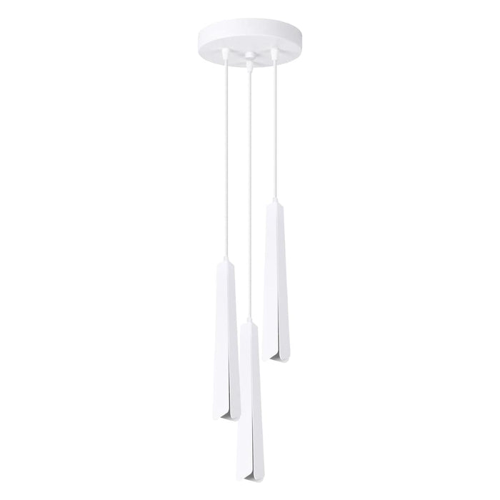 Pendant lamp PRYSM 3P white Sollux Lighting SL.1398