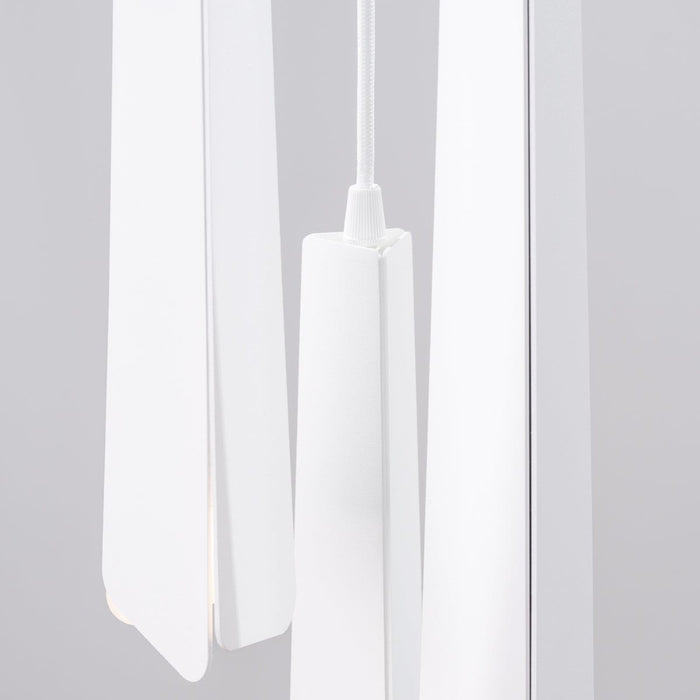 Pendant lamp PRYSM 3P white Sollux Lighting SL.1398