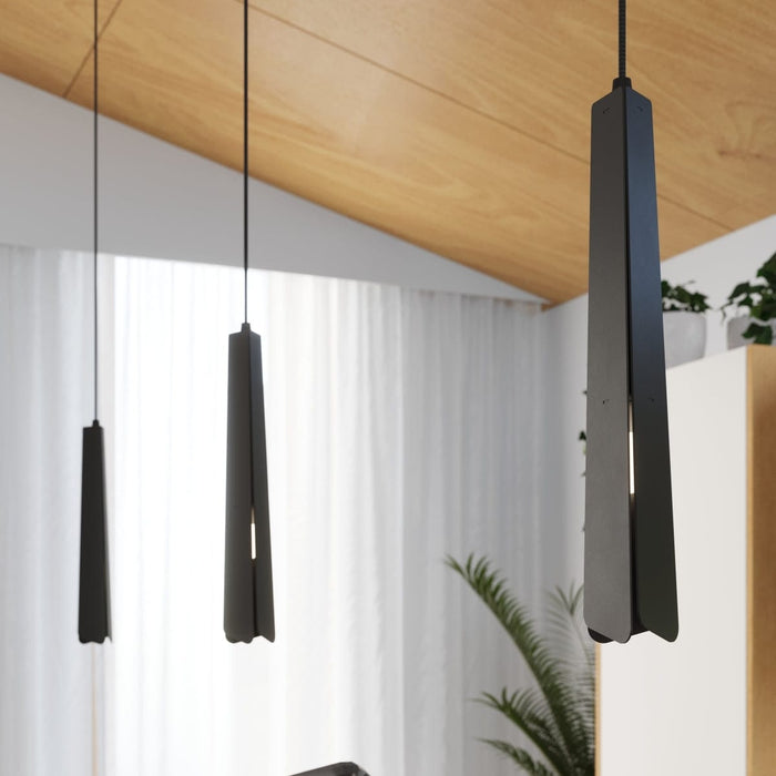 Pendant lamp PRYSM 1 black Sollux Lighting SL.1400