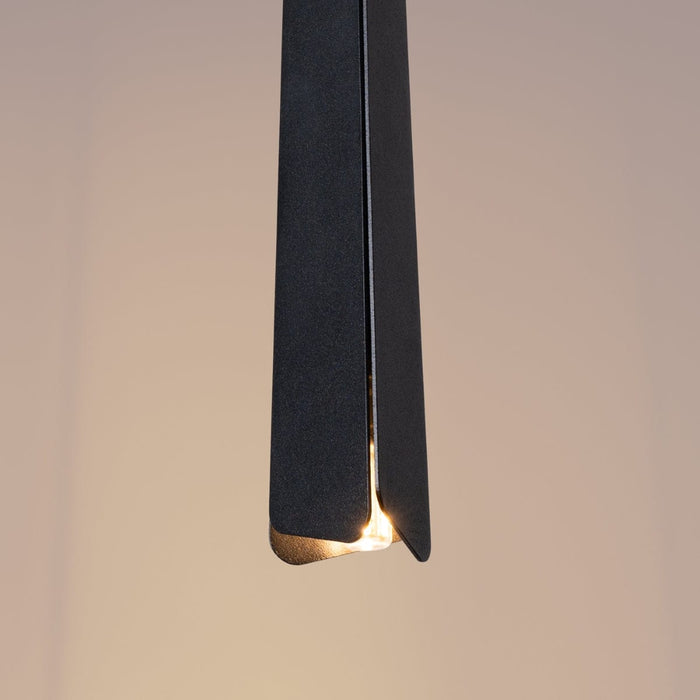 Pendant lamp PRYSM 1 black Sollux Lighting SL.1400