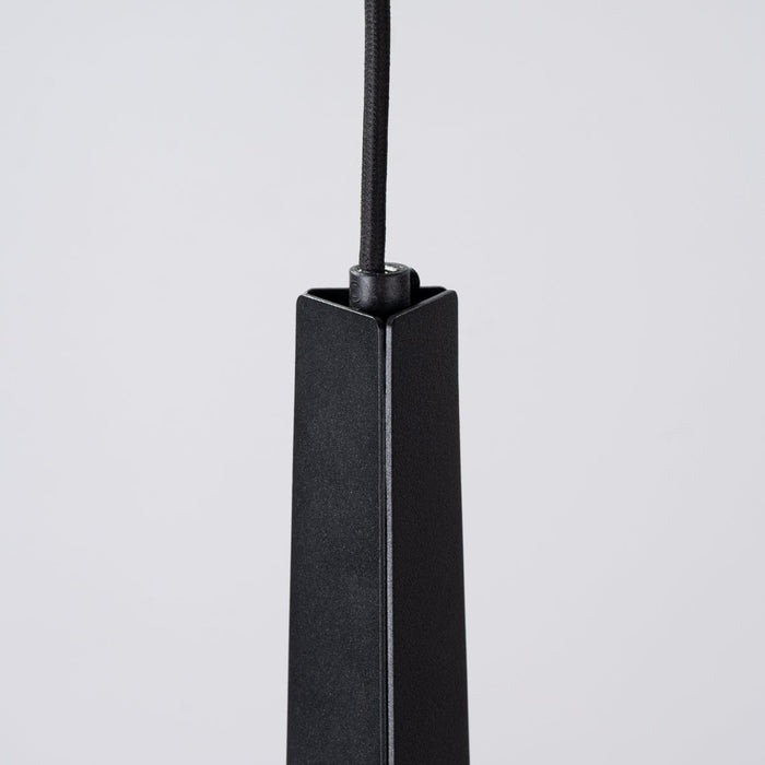 Pendant lamp PRYSM 1 black Sollux Lighting SL.1400