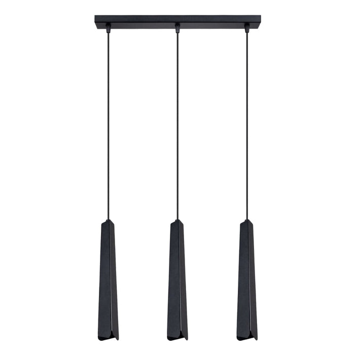 Pendant lamp PRYSM 3L black Sollux Lighting SL.1402