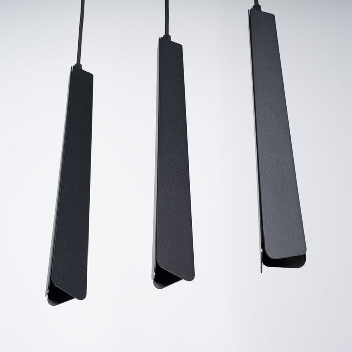 Pendant lamp PRYSM 3L black Sollux Lighting SL.1402