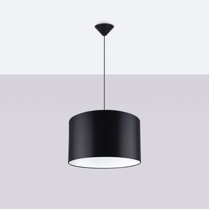 Pendant lamp NOVA 40 black Sollux Lighting SL.1406