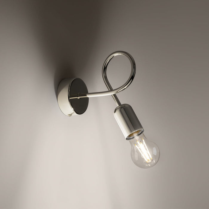 Wall lamp LOOP chrome Sollux Lighting SL.1439