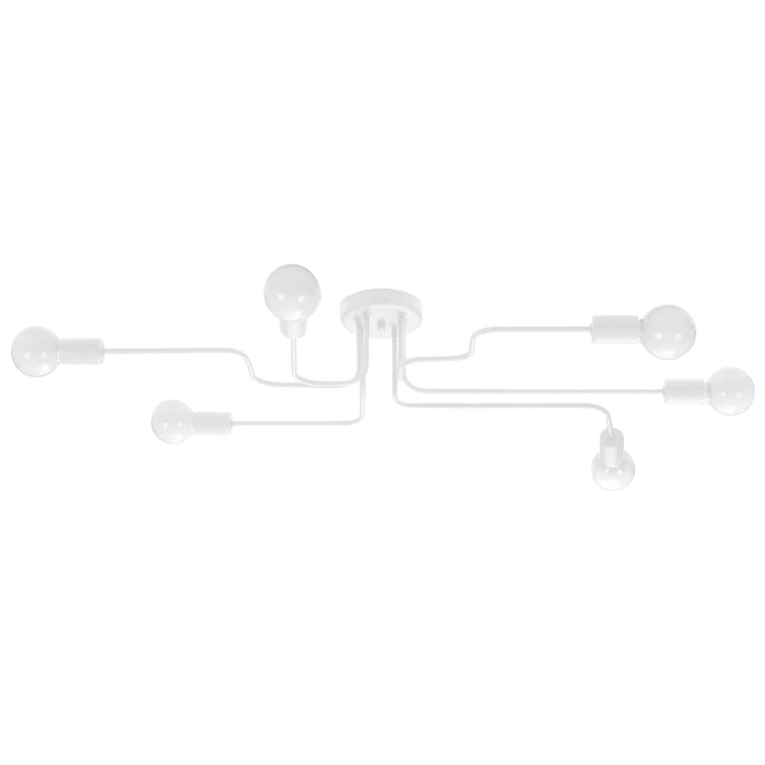 Chandelier VECTOR 6 white Sollux Lighting SL.1443