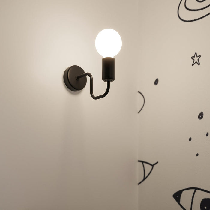 Wall lamp VECTOR black Sollux Lighting SL.1445