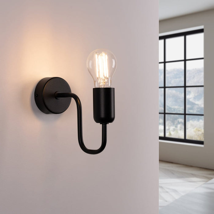 Wall lamp VECTOR black Sollux Lighting SL.1445