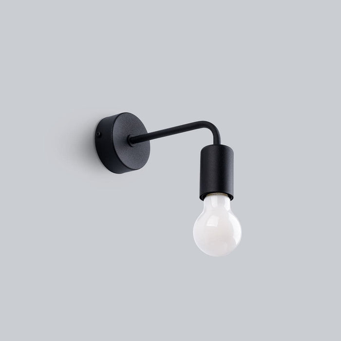 Wall lamp NORAH black Sollux Lighting SL.1449