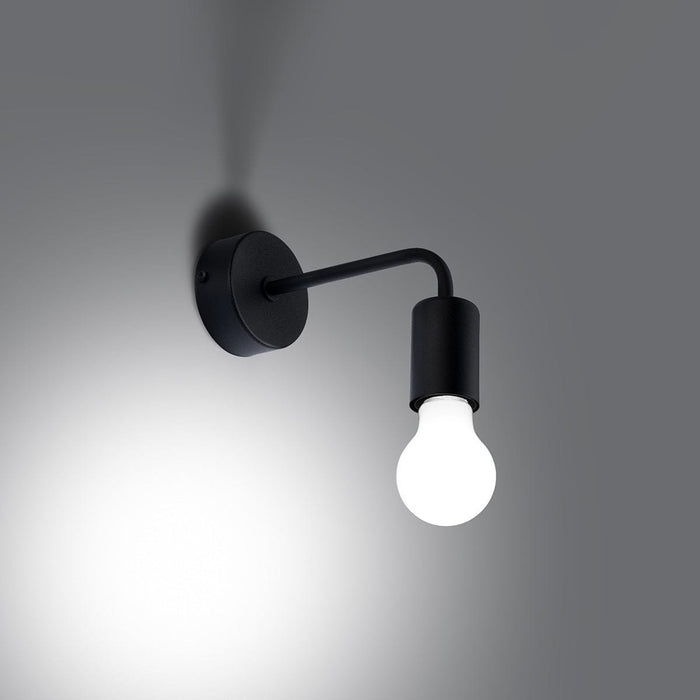 Wall lamp NORAH black Sollux Lighting SL.1449