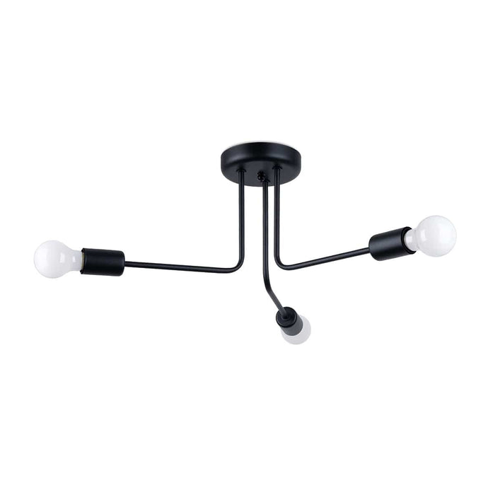 Chandelier NORAH 3 black Sollux Lighting SL.1450