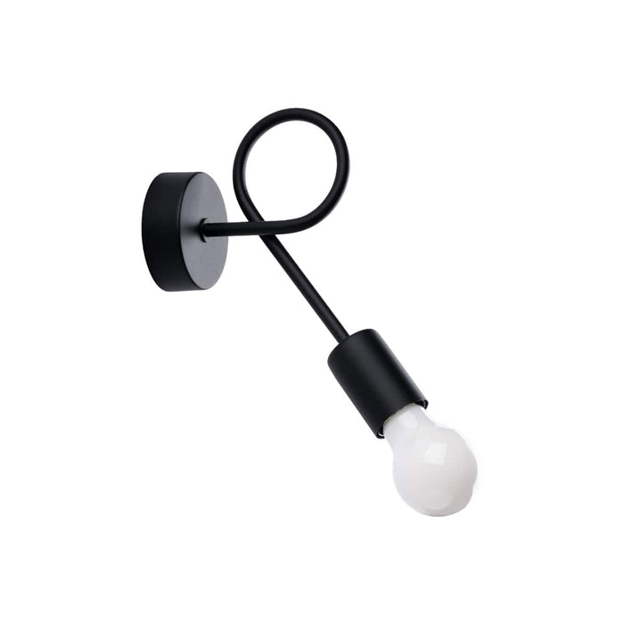 Wall lamp LEVAR black Sollux Lighting SL.1454