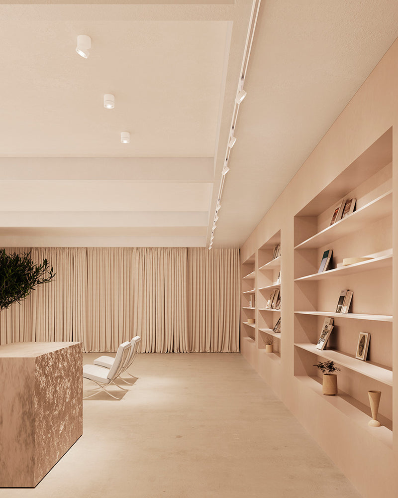 15-8038-14-MS, SPOTLIGHT KIVA SURFACE Ø95MM 13.2W LED WARM-WHITE 3000K CRI 92 22.7º PHASE CUT, White