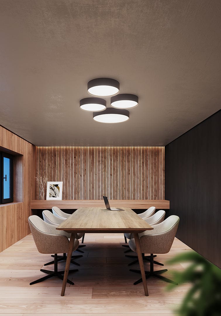 CEILING FIXTURE CAPRICE Ø330MM CASAMBI LED 18.2W 2700K BLACK 1258LM 15-A038-60-M1