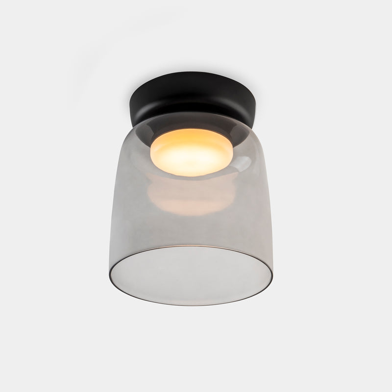 Levels 1 Body Ø220mm Surface Ceiling Light | 28.0W 2700K CRI92 Phase Cut | Black | 15-A131-05-12