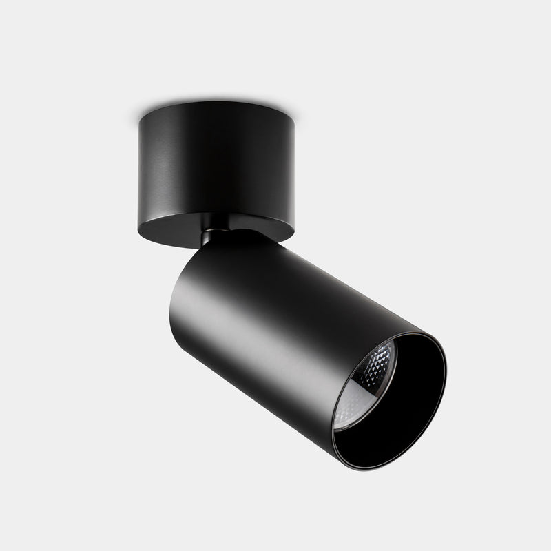 Atom Surface ø52 Spotlight | 8.0W 3000K CRI92 Phase Cut | Black | 15-A235-60-TS