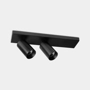 Atom Surface Double ø52 Spotlight | 14.0W 2700K CRI92 | Black | 15-A240-60-OS