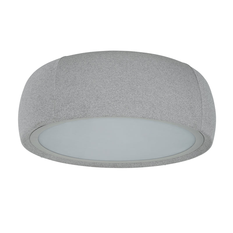 Gong Microprisma Ø1000 Surface Ceiling Light | 40.0W 2700K CRI92 Phase Cut | Silk Gray | 15-A338-FB-FA
