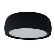 Gong Microprisma Ø1000 Surface Ceiling Light | 40.0W 3000K CRI92 DALI-2 / Push | Black | 15-A341-60-EZ