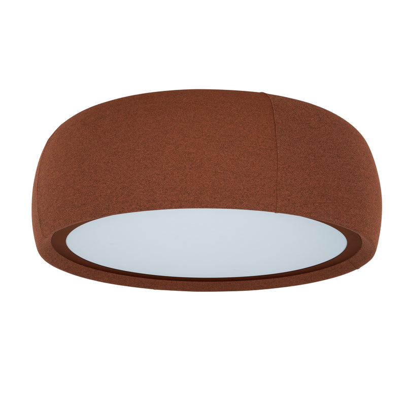 Gong Opal Ø1000 Surface Ceiling Light | 40.0W 2700K CRI92 Phase Cut | Mahogany Brown | 15-A344-W1-L1