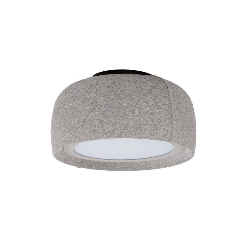 Gong Opal Ø340 Surface Ceiling Light | 18.7W 2700K CRI92 DALI-2 / Push | Silk Gray | 15-A357-FB-FA