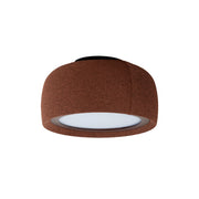 Gong Opal Ø340 Surface Ceiling Light | 18.7W 2700K CRI92 DALI-2 / Push | Mahogany Brown | 15-A357-W1-L1