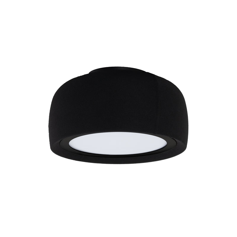 Gong Opal Ø340 Surface Ceiling Light | 18.7W 3000K CRI92 DALI-2 / Push | Black | 15-A359-60-EZ