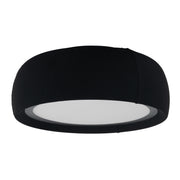 Gong Microprisma Ø600 Surface Ceiling Light | 36.5W 4000K CRI92 DALI-2 / Push | Black | 15-A368-60-EZ