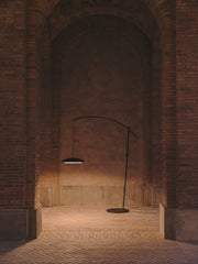 FLOOR LAMP NOWAY BIG LED 25.4 SW 2700-3000-4000K ON-OFF BLACK 813LM