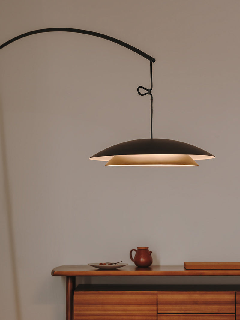 FLOOR LAMP NOWAY BIG LED 25.4W SW 2700-3000-4000K CASAMBI BLACK 813LM