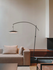 FLOOR LAMP NOWAY BIG LED 25.4W SW 2700-3000-4000K CASAMBI BLACK 813LM