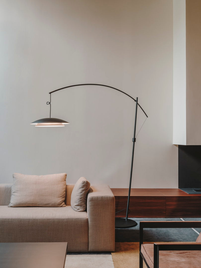 FLOOR LAMP NOWAY BIG LED 25.4W SW 2700-3000-4000K CASAMBI BLACK 813LM